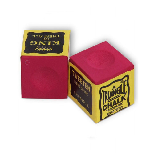 Genuine triangle red cue chalk - genuine,