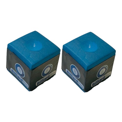 Blue cue chalks - cue, –