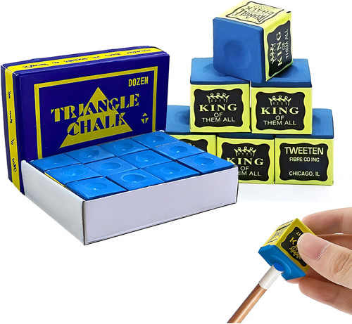 Snooker chalk pcs pool - snooker, chalk,