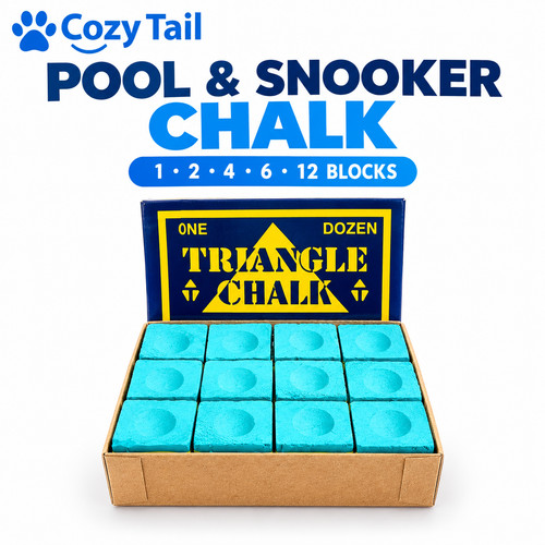 Pool snooker chalk blue cue - snooker,