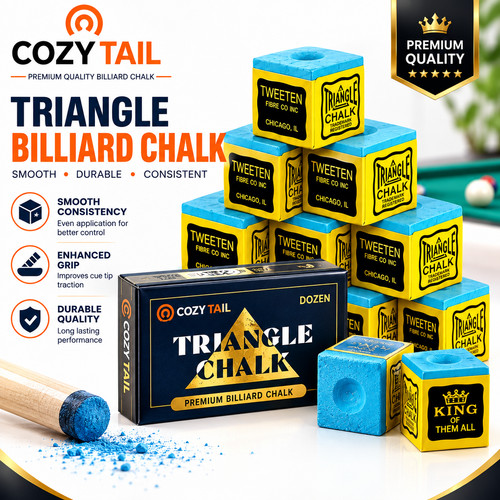 Snooker pool cue tip - pool, chalk